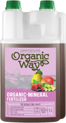 Liquid organic-mineral fertilizer for Berries and Fruits (1L)